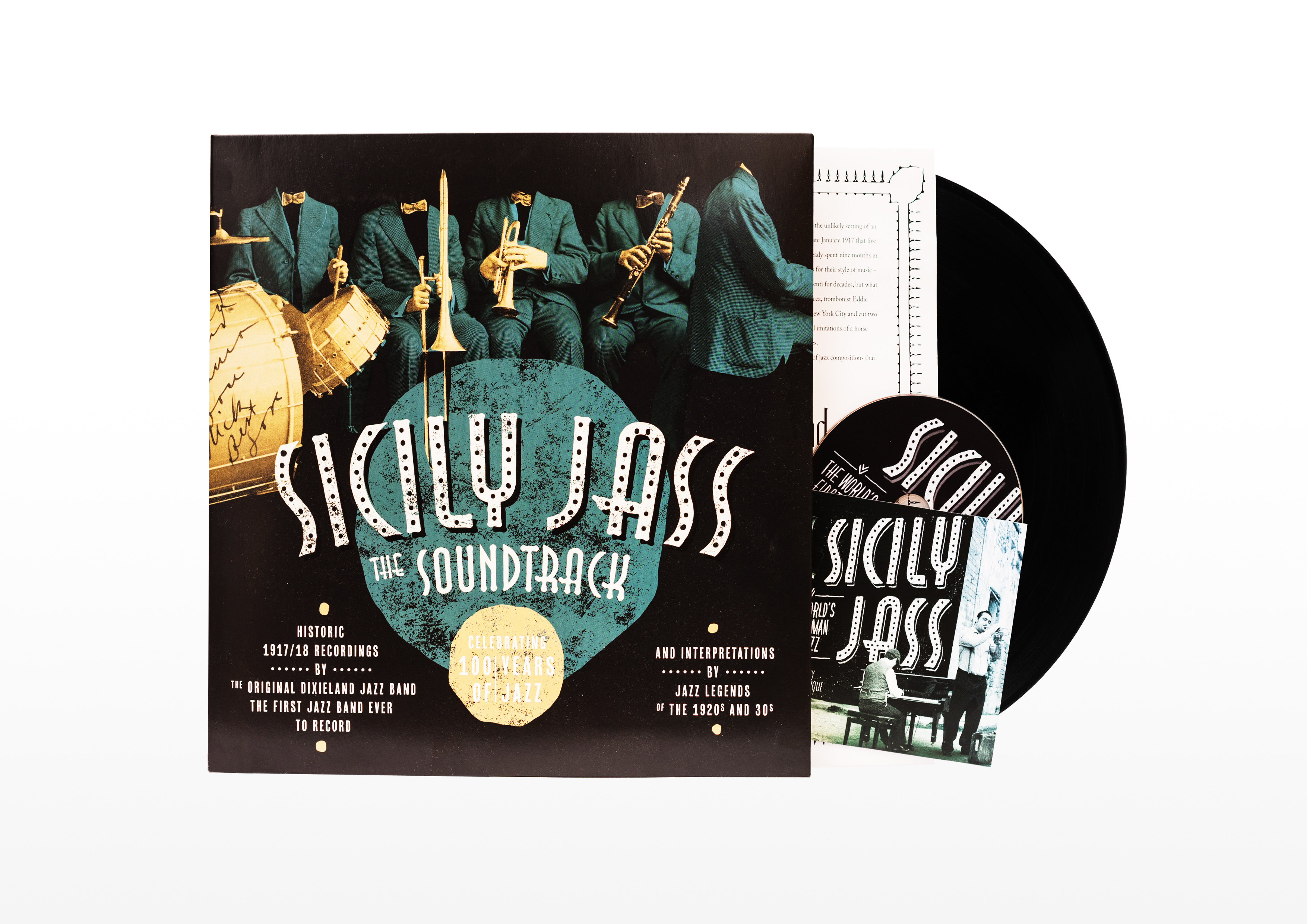 Sicily Jass | VYNIL + DVD (Including shipping cost EU) | The Vynil of Sicily Jass the soundtrack plus the dvd of the film and the original poster! 